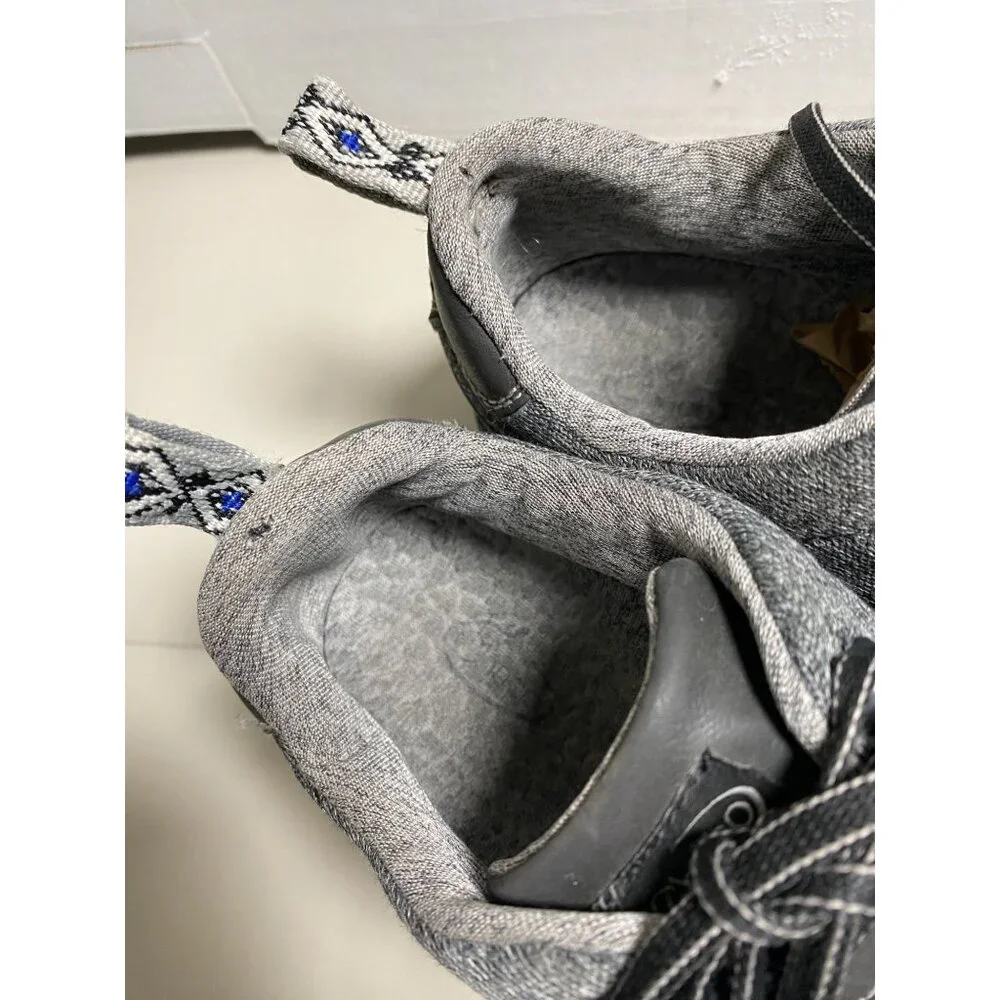 Chaco Kanarra 2.0 Sneakers Shoes Women Size 7 Gray Lace Up Hiking Camping‎